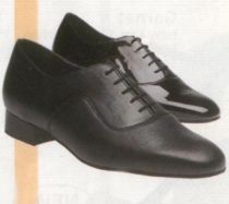 astaire for web blk leather patent