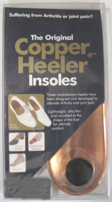 copper insole foot support