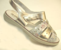 silver multy sandal comfort fitting