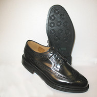 Shoes leather upper from loake