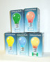 Show more information about coloured light bulbs
Coloured light bulbs household baionet cap fitting