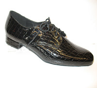 Mens made in england black upper dance shoes