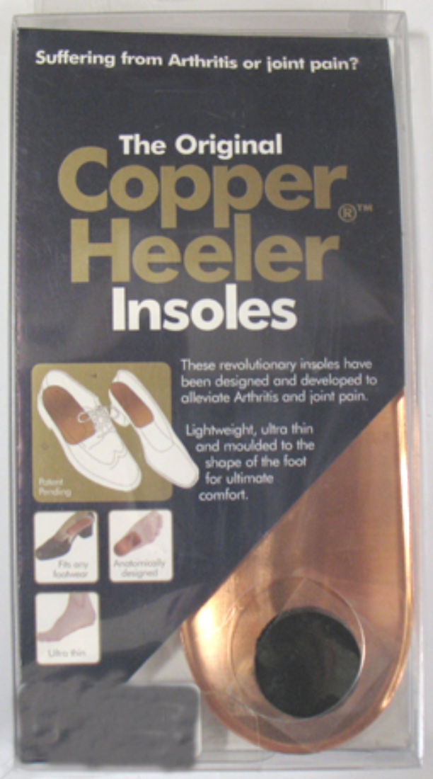 copper foot insoles