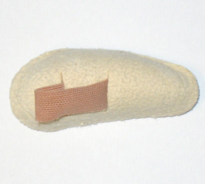 Hammer toe cushion support left or right