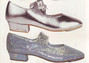 Show more information about Tap shoes silver glitzy glitter silver
Tap shoes glitzy hologram with silver,
