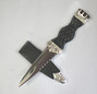 Show more information about Weapon scottish dagger replica
Scottish dagger sgian black dress knife set,